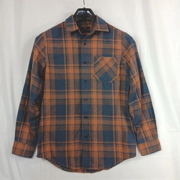 Redmond Button Up Flannel Shirt Men's Size Small Plaid - Picture 1 of 6